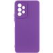 Чохол Silicone Cover Lakshmi Full Camera (A) для Samsung Galaxy A13 4G Фіолетовий / Purple фото 1