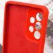 Чехол Silicone Cover Lakshmi Full Camera (AAA) для Samsung Galaxy A33 5G Красный / Red фото 7