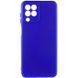 Чехол TPU GETMAN Liquid Silk Full Camera для Samsung Galaxy M33 5G Синий / Iris
