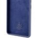 Чохол Silicone Cover Lakshmi (AAA) для Samsung Galaxy S21 FE Темно-синій / Midnight blue фото 2