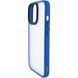 TPU+PC чехол Metal Buttons для Apple iPhone 12 Pro / 12 (6.1") Голубой / Light Blue
