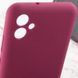 Чехол Silicone Cover Lakshmi Full Camera (AAA) для Samsung Galaxy A06 Бордовый / Plum фото 6