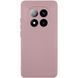 Чехол TPU GETMAN Liquid Silk Full Camera для Xiaomi Redmi Note 14 Pro+ 5G Розовый / Pink Sand