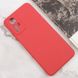 Силиконовый чехол Candy Full Camera для Xiaomi Redmi Note 12S Красный / Camellia фото 2