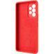 Чехол Silicone Cover Lakshmi Full Camera (AAA) для Samsung Galaxy A33 5G Красный / Red фото 3