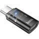 Переходник Hoco UA36D Type-C male to Lightning female Black фото 3