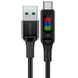 Дата кабель Acefast C7-04 USB-A to USB-C zinc alloy (1.2m) Black фото 1