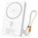 Портативний ЗП Power Bank Amaya WF54 15W+PD22.5W з БЗП 10000 mAh White