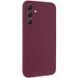 Чехол Silicone Cover Ummi Lakshmi Full Camera (AA) для Samsung Galaxy A35 Бордовый / Marsala