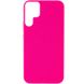 Чехол Silicone Cover Lakshmi (AAA) для Samsung Galaxy S22 Ultra Розовый / Barbie pink фото 1