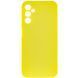 Чехол Silicone Cover Lakshmi Full Camera (AAA) для Samsung Galaxy A14 4G/5G Желтый / Yellow