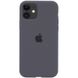 Чехол Silicone Case Full Protective (AA) для Apple iPhone 11 (6.1") Серый / Dark Grey фото 1