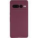 Чехол Silicone Cover Lakshmi Full Camera (AAA) для Google Pixel 7 Pro Бордовый / Plum фото 2