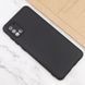 Чохол TPU GETMAN Liquid Silk Full Camera для Samsung Galaxy A31 Чорний / Black фото 4