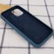 Уценка Чехол Silicone Case Full Protective (AA) для Apple iPhone 12 Pro Max (6.7") Дефект упаковки / Синий / Cosmos blue фото 3