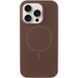 Чохол Silk Full Protective (AA) NO LOGO with Magnetic Fit для Apple iPhone 13 Pro Max (6.7") Коричневий / Brown