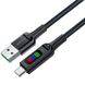 Дата кабель Acefast C7-04 USB-A to USB-C zinc alloy (1.2m) Black фото 2