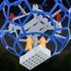 Самолет на радиоуправлении SCHE L0717 Ball Drone Blue фото 2