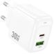 МЗП Hoco CS55A Surplus PD30W+QC3.0 (1USB-A/1C) White фото 4