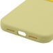 Чехол Silk Full Camera Protective (AA) NO LOGO для Apple iPhone 17 (6.3") Желтый / Mellow Yellow фото 4