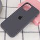 Чохол Silicone Case Full Protective (AA) для Apple iPhone 11 (6.1") Сірий / Dark Grey фото 2
