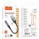 Переходник Hoco LS36 Fresh USB to 3,5 AUX Black фото 5