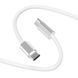 Дата кабель WIWU C101 Essen Type-C to Type-C 240W (1.5m) White фото 3