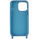 Чехол TPU two straps California для Apple iPhone 13 (6.1") Синий / Cosmos blue фото 3