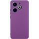 Чехол TPU GETMAN Liquid Silk Full Camera для Infinix Hot 40i Фиолетовый / Grape