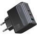 МЗП Hoco CS75A Star Speed PD70W+QC3.0 (1USB-A/2C) Midnight black фото 5