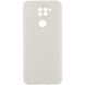 Чехол Silicone Cover Lakshmi Full Camera (AAA) для Xiaomi Redmi Note 9 / Redmi 10X Белый / White