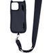 Чехол TPU GETMAN Cat with straps для Apple iPhone 15 (6.1") Black фото 2