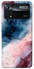 Чехол itsPrint Розово-голубые разводы для Xiaomi Poco X4 Pro 5G