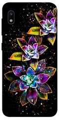 Чехол itsPrint Flowers on black для Samsung Galaxy A10 (A105F)