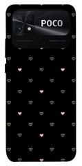 Чехол itsPrint Сердечки для Xiaomi Poco C40