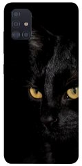 Чехол itsPrint Черный кот для Samsung Galaxy A51