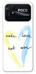 Чехол itsPrint Make love not war для Xiaomi Poco C40