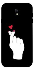 Чехол itsPrint Сердце в руке для Samsung J730 Galaxy J7 (2017)