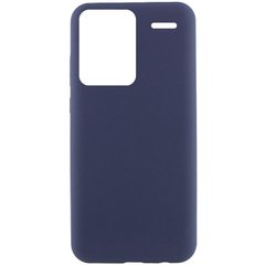 Чохол Silicone Cover Lakshmi (AAA) для Xiaomi Redmi Note 13 Pro+ Темно-синій / Midnight blue