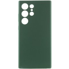 Чохол Silicone Cover Lakshmi Full Camera (AAA) для Samsung Galaxy S24 Ultra Зелений / Cyprus Green