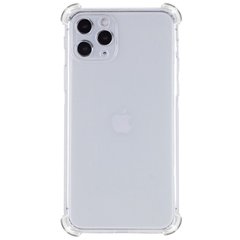 TPU чохол GETMAN Ease logo посилені кути Full Camera для Apple iPhone 13 Pro (6.1") Безбарвний (прозорий)