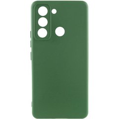 Чехол Silicone Cover Lakshmi Full Camera (A) для TECNO Pop 5 LTE Зеленый / Dark green
