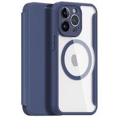 Чохол-книжка Dux Ducis Skin X Pro with MagSafe для Apple iPhone 15 Pro (6.1") Blue