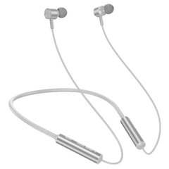 Bluetooth Навушники Hoco ES69 Platium neck-mounted Gray