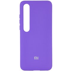 Чохол Silicone Cover Full Protective (A) для Xiaomi Mi 10 / Mi 10 Pro Фіолетовий / Violet