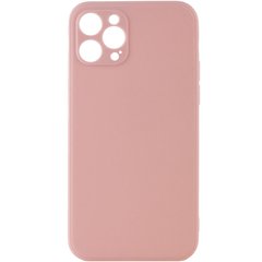 Силиконовый чехол Candy Full Camera для Apple iPhone 12 Pro Max (6.7") Розовый / Pink Sand