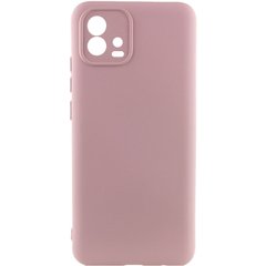Чохол Silicone Cover Lakshmi Full Camera (A) для Motorola Moto G72 Рожевий / Pink Sand
