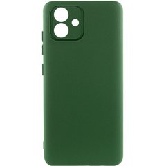 Чохол Silicone Cover Lakshmi Full Camera (A) для Samsung Galaxy A05 Зелений / Dark green