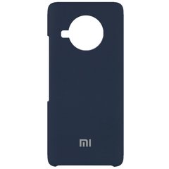 Чехол Silicone Cover (AAA) для Xiaomi Mi 10T Lite / Redmi Note 9 Pro 5G Синий / Midnight blue