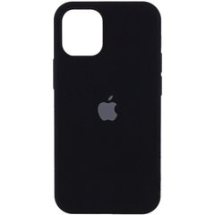 Чохол Silicone Case Full Protective (AA) для Apple iPhone 14 Pro (6.1") Чорний / Black